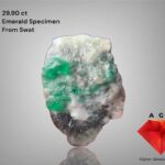 29.90-Carat Swat Emerald Specimen: A Compact Gem with Strong Presence