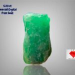 Rare 5.20ct Swat Emerald Crystal – Compact Powerhouse of Color & Clarity
