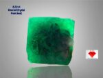 8.20 Ct Swat Emerald Crystal – Natural Untreated Green Gem (11.49 × 11.13 × 7.35 mm)