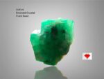 Natural Brilliance: A 3.41ct Emerald Crystal from Swat Valley