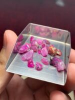 Pure Potential: 38.60ct Afghan Ruby Rough Lot with Bold Form & Balance - Image 5