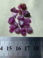 Pure Potential: 38.60ct Afghan Ruby Rough Lot with Bold Form & Balance - Image 9