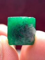 8.20 Ct Swat Emerald Crystal – Natural Untreated Green Gem (11.49 × 11.13 × 7.35 mm) - Image 9