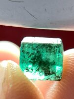 2.55 Ct Swat Emerald Crystal – Small Natural Gem with Vivid Green Hue (6.62 × 6.30 × 5.48 mm) - Image 3