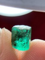 2.55 Ct Swat Emerald Crystal – Small Natural Gem with Vivid Green Hue (6.62 × 6.30 × 5.48 mm) - Image 4