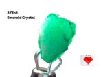 3.72ct Raw Emerald Crystal: Swat Valley Gemstone