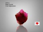 Natural Power: 4.72ct Afghan Ruby Crystal with Deep Structure & Rare Origin-