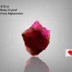 Natural Power: 4.72ct Afghan Ruby Crystal with Deep Structure & Rare Origin-