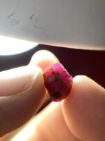 Natural Power: 4.72ct Afghan Ruby Crystal with Deep Structure & Rare Origin- - Image 3