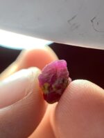 Natural Power: 4.72ct Afghan Ruby Crystal with Deep Structure & Rare Origin- - Image 6