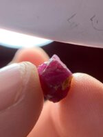 Natural Power: 4.72ct Afghan Ruby Crystal with Deep Structure & Rare Origin- - Image 7