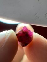 Natural Power: 4.72ct Afghan Ruby Crystal with Deep Structure & Rare Origin- - Image 10