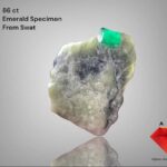 Majestic 86ct Emerald Specimen from Swat