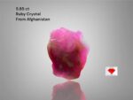 5.85 ct Natural Ruby Crystal – Afghanistan