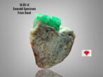 18.90ct Swat Emerald Specimen – Natural Green Crystal | 19.83 x 17.65 x 9.63 mm