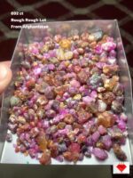 692 Carat Afghan Ruby Rough Lot – A Treasure in Numbers