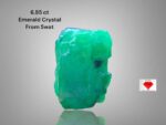 6.85ct Swat Emerald Crystal – Raw Natural Beauty from Pakistan’s Gemstone