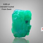 6.85ct Swat Emerald Crystal – Raw Natural Beauty from Pakistan’s Gemstone
