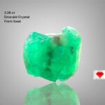 Earthborn Depth: 2.26ct Emerald Crystal from Swat Valley