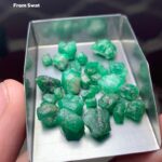 Swat Valley Emerald Rough Lot — 50.88 Carats