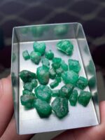 Swat Valley Emerald Rough Lot — 50.88 Carats - Image 12