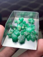 Swat Valley Emerald Rough Lot — 50.88 Carats - Image 6