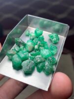 Swat Valley Emerald Rough Lot — 50.88 Carats - Image 7