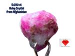 5.030ct Afghan Ruby Crystal – Bold Natural Red with Balanced Depth (9.88 x 9.03 x 8.17mm)