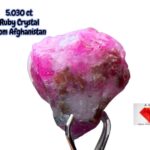 5.030ct Afghan Ruby Crystal – Bold Natural Red with Balanced Depth (9.88 x 9.03 x 8.17mm)