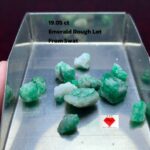 19.05ct Swat Emerald Rough Lot – Vibrant Green with Balanced Dimensions