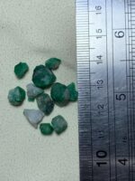 19.05ct Swat Emerald Rough Lot – Vibrant Green with Balanced Dimensions - Image 2