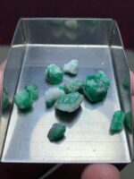 19.05ct Swat Emerald Rough Lot – Vibrant Green with Balanced Dimensions - Image 5
