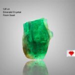 A Glimpse of Nature's Artistry: 1.81ct Emerald Crystal from Swat