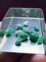 19.05ct Swat Emerald Rough Lot – Vibrant Green with Balanced Dimensions - Image 9