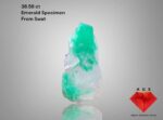 Majestic 38.58-Carat Emerald Specimens: Nature’s Grandeur in Green