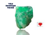 4.45ct Swat Emerald Crystal – Natural Elegance with Striking Dimensions