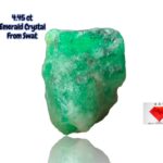 4.45ct Swat Emerald Crystal – Natural Elegance with Striking Dimensions