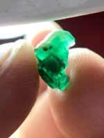A Towering Treasure: 2.15 Carat Swat Emerald Crystal with Striking Depth - Image 2