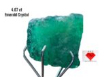 4.07ct Swat Emerald Crystal – A Compact Gem with Striking Natural Beauty