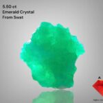 Exploring the Beauty of a 5.50ct Emerald Crystal From Swat