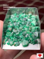 58.00ct Swat Valley Rough Emerald Lot, Pakistan Gemstone