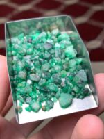 58.00ct Swat Valley Rough Emerald Lot, Pakistan Gemstone - Image 11