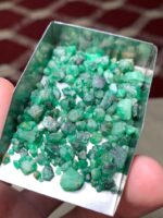 58.00ct Swat Valley Rough Emerald Lot, Pakistan Gemstone - Image 12