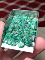 58.00ct Swat Valley Rough Emerald Lot, Pakistan Gemstone - Image 3