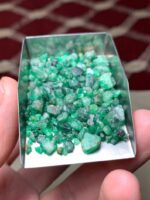 58.00ct Swat Valley Rough Emerald Lot, Pakistan Gemstone - Image 8