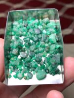 58.00ct Swat Valley Rough Emerald Lot, Pakistan Gemstone - Image 9