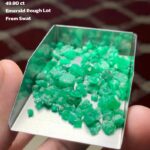 49.80 Carat Swat Valley Emerald Rough Lot – Authentic Natural Crystals