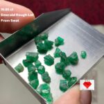16.85ct Emerald Rough Lot – Swat Valley's Natural Brilliance