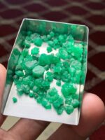 49.80 Carat Swat Valley Emerald Rough Lot – Authentic Natural Crystals - Image 9