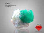 39.25 Carat Swat Emerald Specimen – A Collector’s Natural Treasure